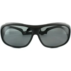 Polaroid Suncovers Fitover Sunglasses 08535 KIH Y2 Black Grey Polarize