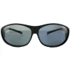 Polaroid Suncovers Fitover Sunglasses 9005/S DL5 Y2 Matte Black Grey P