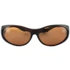 Polaroid Suncovers Fitover Sunglasses P8900 09Q HE Brown Copper Polari