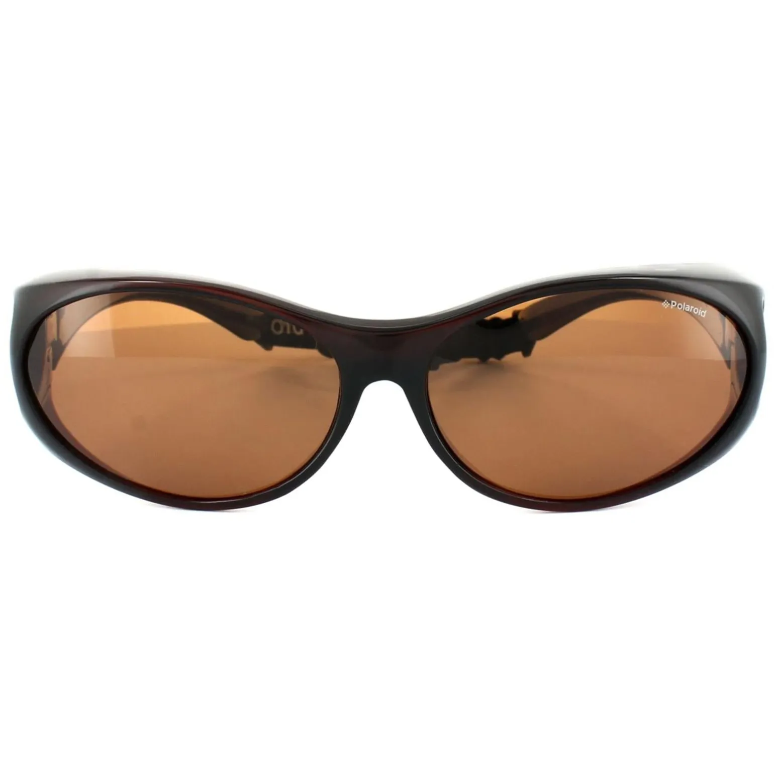 Polaroid Suncovers Fitover Sunglasses P8900 09Q HE Brown Copper Polari