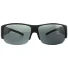 Polaroid Suncovers Fitover Sunglasses PLD 9007/S DL5 Y2 Black Grey Pol
