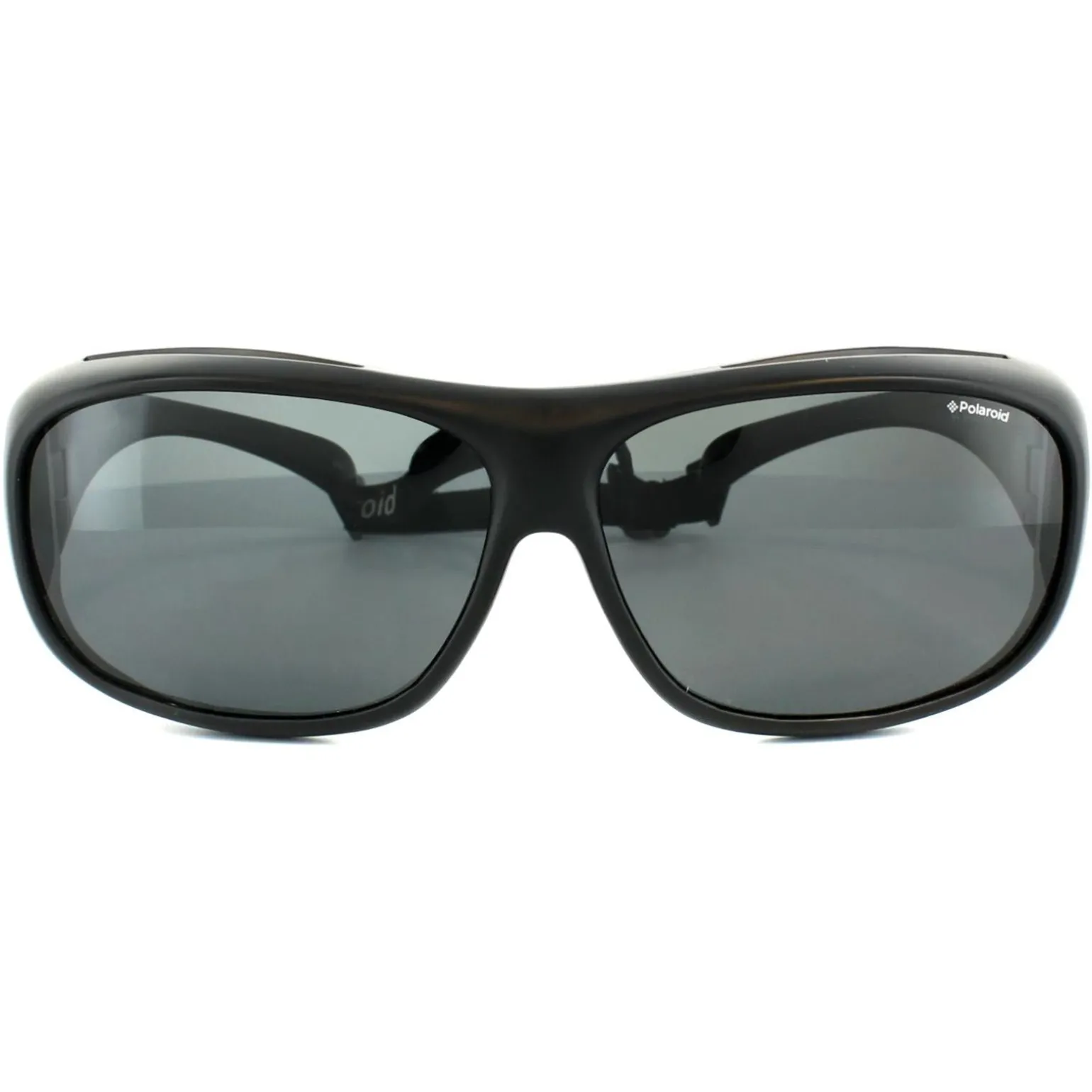 Polaroid Suncovers Fitover Sunglasses 08535 KIH Y2 Black Grey Polarize