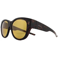 Polaroid Suncovers Fitover Sunglasses PLD 9009/S N9P MU Matte Havana B