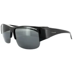 Polaroid Suncovers Fitover Sunglasses P8405 KIH Y2 Black Grey Polarize