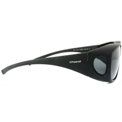 Polaroid Suncovers Fitover Sunglasses 9005/S DL5 Y2 Matte Black Grey P
