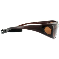 Polaroid Suncovers Fitover Sunglasses P8900 09Q HE Brown Copper Polari