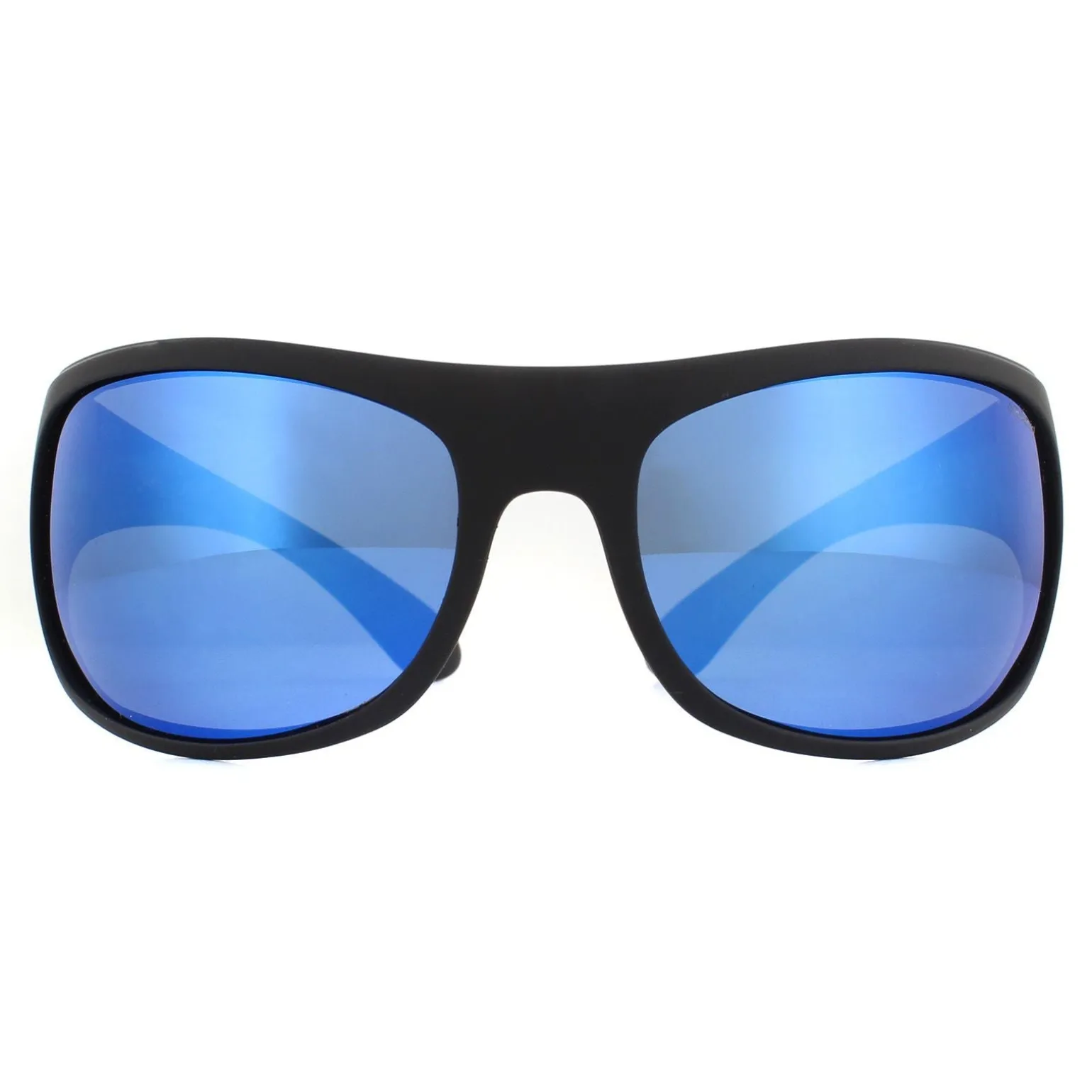 Polaroid Sunglasses 07886 003 5X Matte Black Blue Polarized