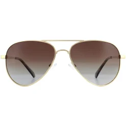 Polaroid Sunglasses 6012/N/NEW J5G LA Gold Brown Gradient Polarized 56