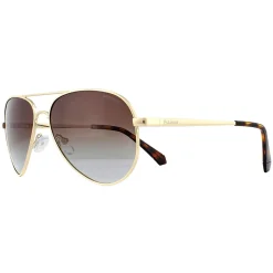 Polaroid Sunglasses 6012/N/NEW J5G LA Gold Brown Gradient Polarized