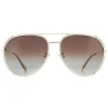 Polaroid Sunglasses PLD 6116/G/S 84E LA Gold Beige Brown Gradient Pola
