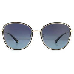 Polaroid Sunglasses PLD 6117/G/S 2M2 WJ Black Gold Grey Gradient Polar