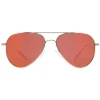Polaroid Sunglasses PLD 6012/N J5G OZ Gold Red Mirror Polarized