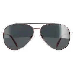 Polaroid Sunglasses PLD 6069/S/X J2B/M9 Silver Red Grey Polarized