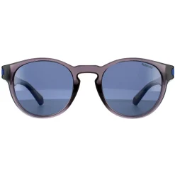 Polaroid Sunglasses PLD 2124/S 09V C3 Transparent Grey Blue Polarized