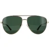 Polaroid Sunglasses PLD 4126/S J5G UC Gold Green Polarized