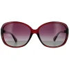 Polaroid Sunglasses PLD 4098/S B3V JR Violet Burgundy Gradient Polariz