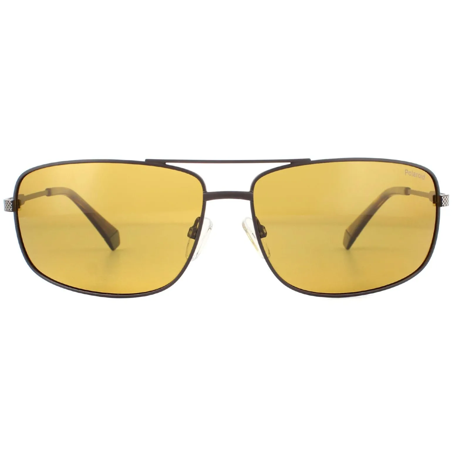 Polaroid Sunglasses PLD 2101/S YZ4 MU Matte Brown Yellow Polarized