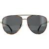 Polaroid Sunglasses PLD 4126/S 06J M9 Gold Havana Grey Polarized