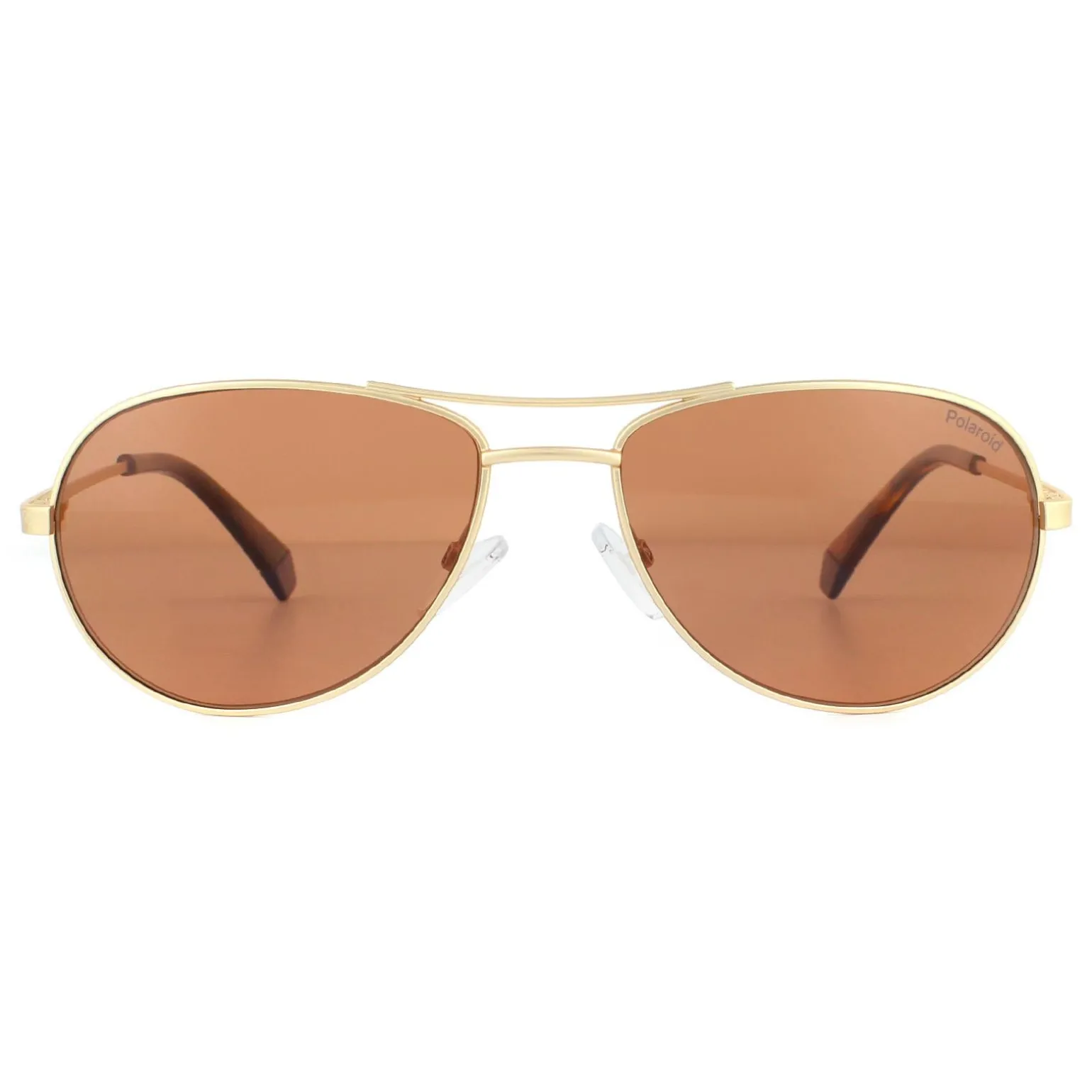 Polaroid Sunglasses PLD 2100/S/X AOZ HE Matte Gold Copper Polarized