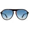 Polaroid Sunglasses PLD 6225/S 086 Z7 Havana Blue Gradient Polarized