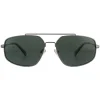 Polaroid Sunglasses PLD 2112/S R80 UC Ruthenium Green Polarized