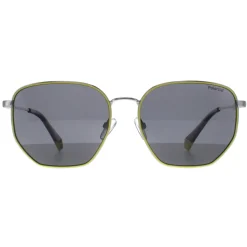 Polaroid Sunglasses PLD 6214/S/X KU2 M9 Palladium Yellow Grey Polarize