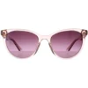 Polaroid Sunglasses PLD 4111/S/X 35J XW Pink Violet Gradient Polarized