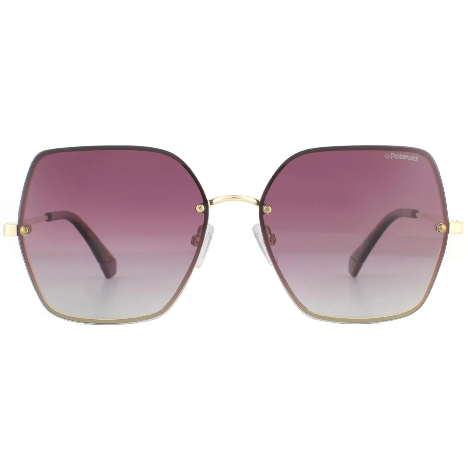 Polaroid Sunglasses PLD 4091/S S9E JR Gold Violet Burgundy Gradient Po