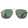Polaroid Sunglasses PLD 2074/S/X J5G UC Gold Green Polarized
