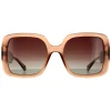 Polaroid Sunglasses PLD 6168/S 10A LA Beige Brown Gradient Polarized