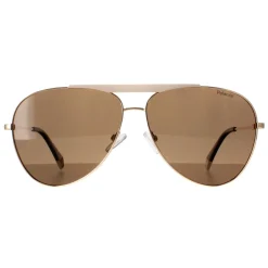 Polaroid Sunglasses PLD 6200/S/X Y3R SP Gold Ivory Bronze Polarized
