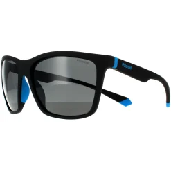 Polaroid Sunglasses PLD 2126/S OY4 M9 Black Azure Grey Polarized