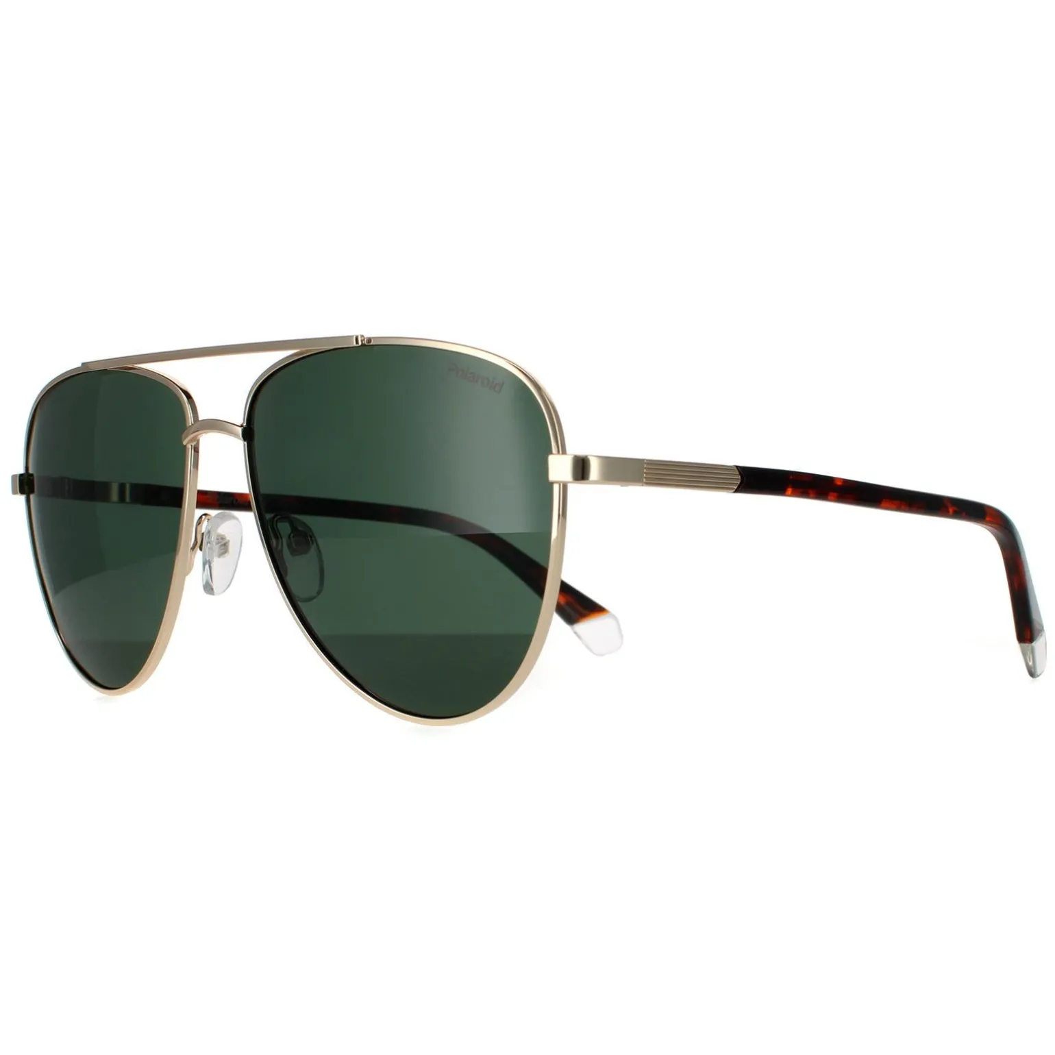 Polaroid Sunglasses PLD 4126/S J5G UC Gold Green Polarized