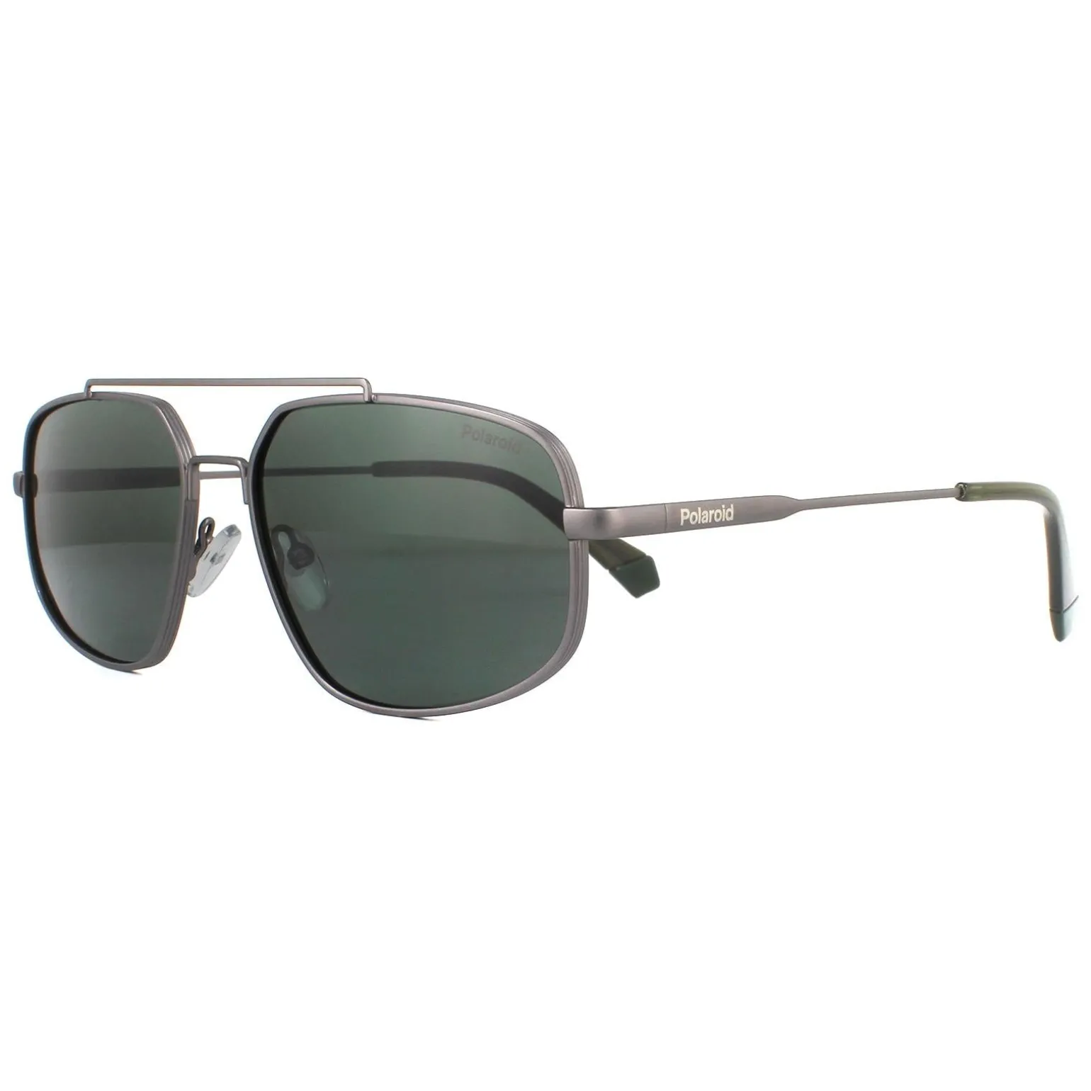 Polaroid Sunglasses PLD 2112/S R80 UC Ruthenium Green Polarized