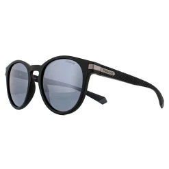 Polaroid Sunglasses PLD 2087/S 003 EX Matte Black Silver Mirror Polari