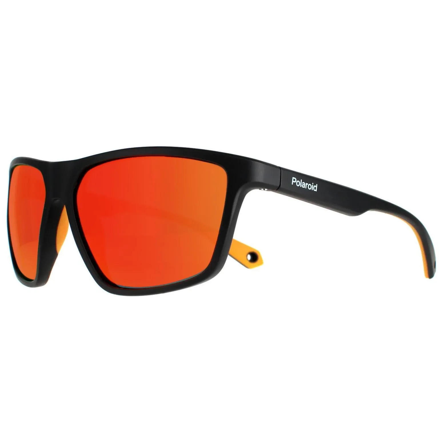 Polaroid Sunglasses PLD 7040/S 71C OZ Black Yellow Red Mirror Polarize