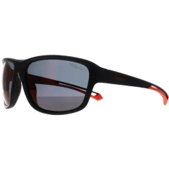 Polaroid Sunglasses PLD 7049/S 8LZ BG Black Orange Red Mirror Polarize