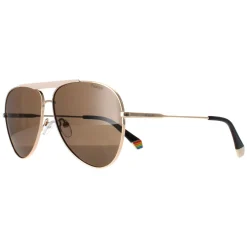 Polaroid Sunglasses PLD 6200/S/X Y3R SP Gold Ivory Bronze Polarized