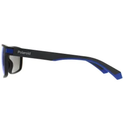 Polaroid Sunglasses PLD 2121/S 0VK 5X Matte Black Blue Blue Mirror Pol