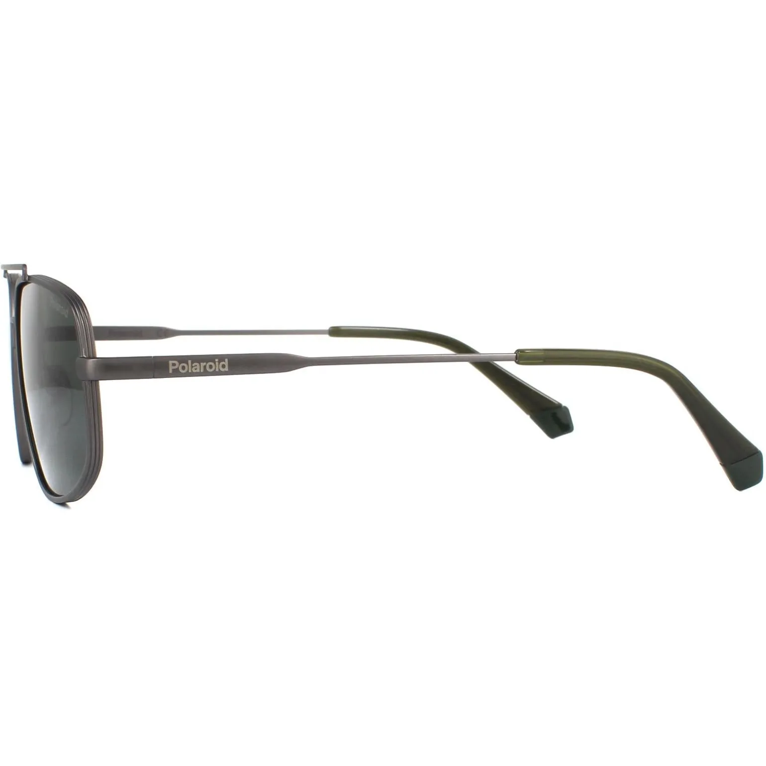 Polaroid Sunglasses PLD 2112/S R80 UC Ruthenium Green Polarized