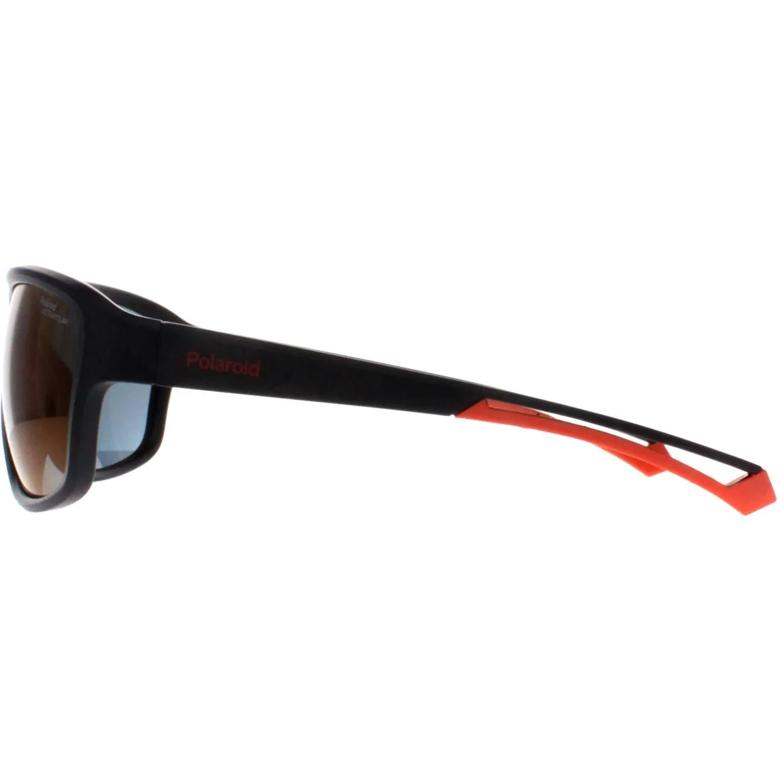 Polaroid Sunglasses PLD 7049/S 8LZ BG Black Orange Red Mirror Polarize