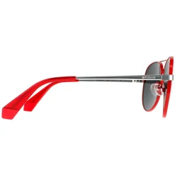 Polaroid Sunglasses PLD 6069/S/X J2B/M9 Silver Red Grey Polarized