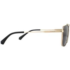 Polaroid Sunglasses PLD 2111/S 2M2 M9 Black Gold Grey Polarized
