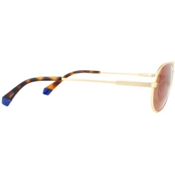 Polaroid Sunglasses PLD 2100/S/X AOZ HE Matte Gold Copper Polarized