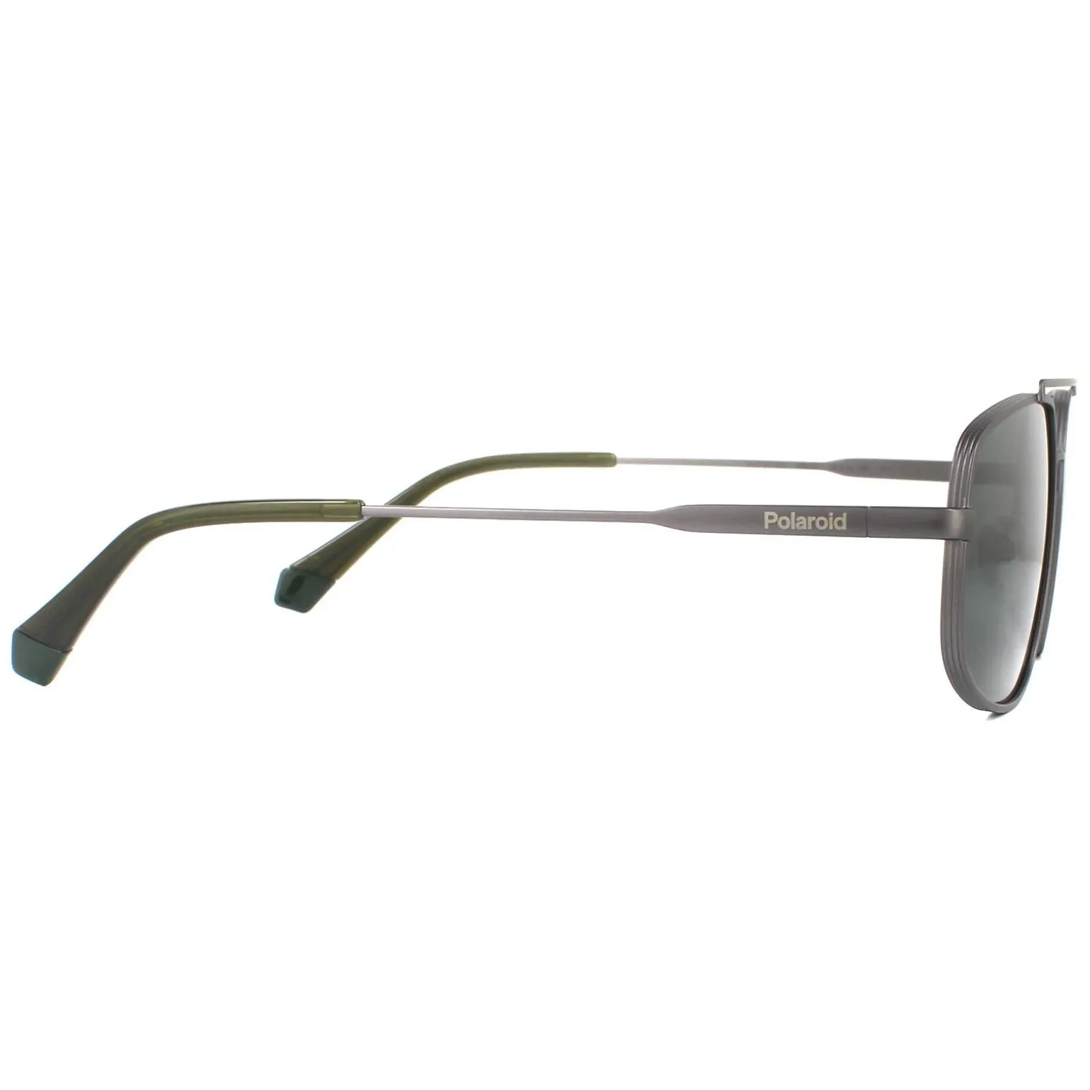 Polaroid Sunglasses PLD 2112/S R80 UC Ruthenium Green Polarized