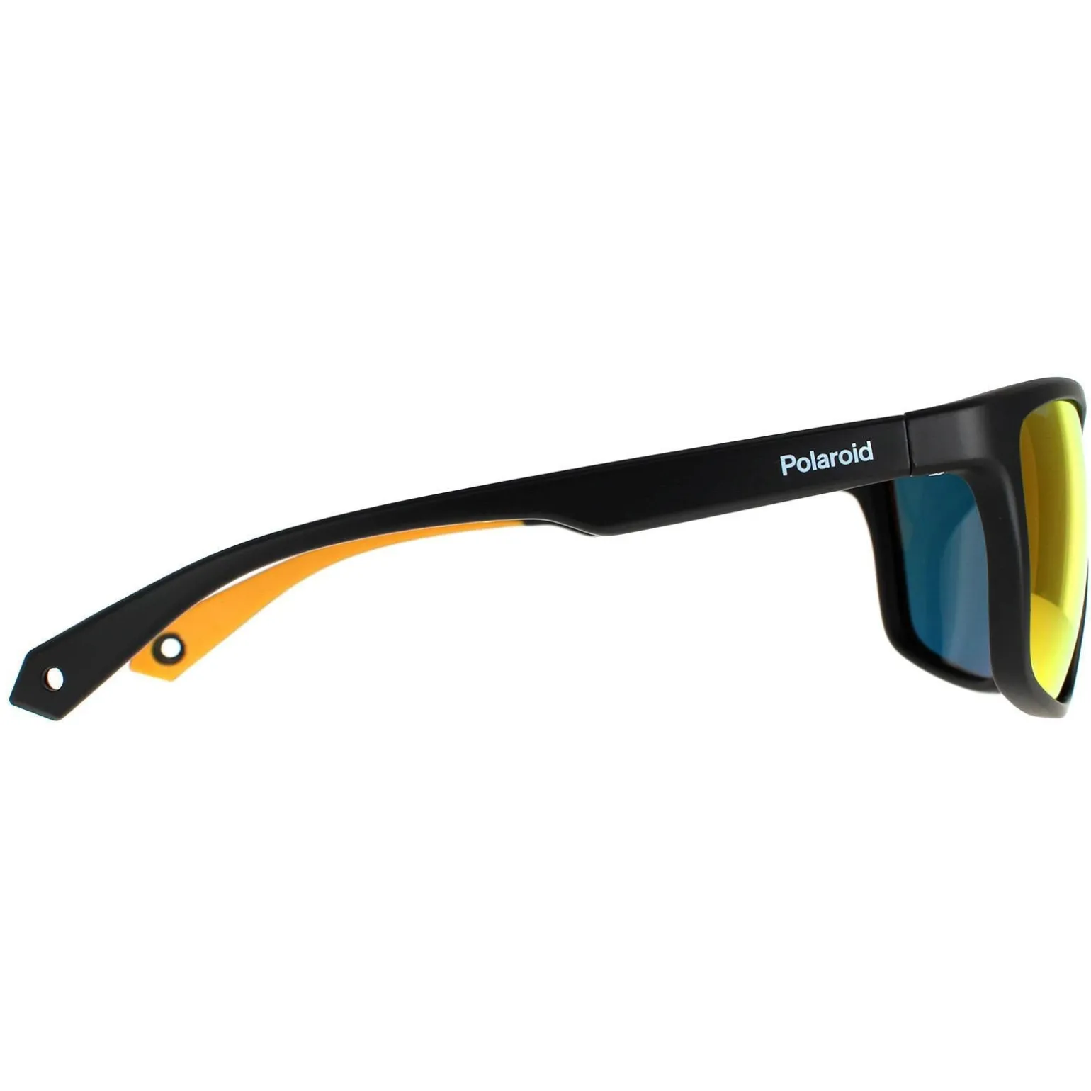 Polaroid Sunglasses PLD 7040/S 71C OZ Black Yellow Red Mirror Polarize