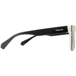 Polaroid Sunglasses PLD 6086/S/X 9HT M9 Black Ivory Grey Polarized