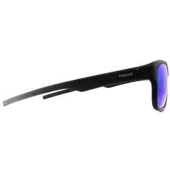Polaroid Sunglasses PLD 3018/S DL5 JY Matte Black Grey Blue Mirror Pol
