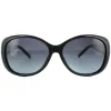 Polaroid Sunglasses 4014/S D28 WJ Shiny Black Grey Gradient Polarized