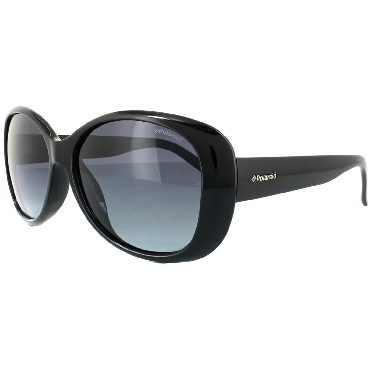 Polaroid Sunglasses 4014/S D28 WJ Shiny Black Grey Gradient Polarized